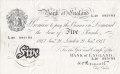 Bank Of England 5 Pound Notes To 1979 5 Pounds, 21. 1.1947